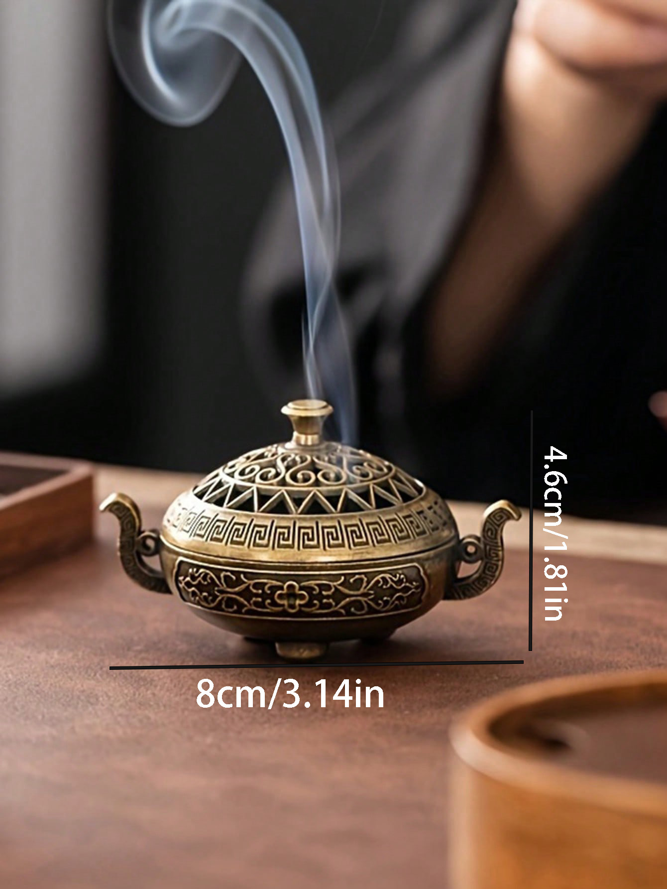 Nepal Style Brass Incense Burn - đánh giá và giá Home Fragrance Gift