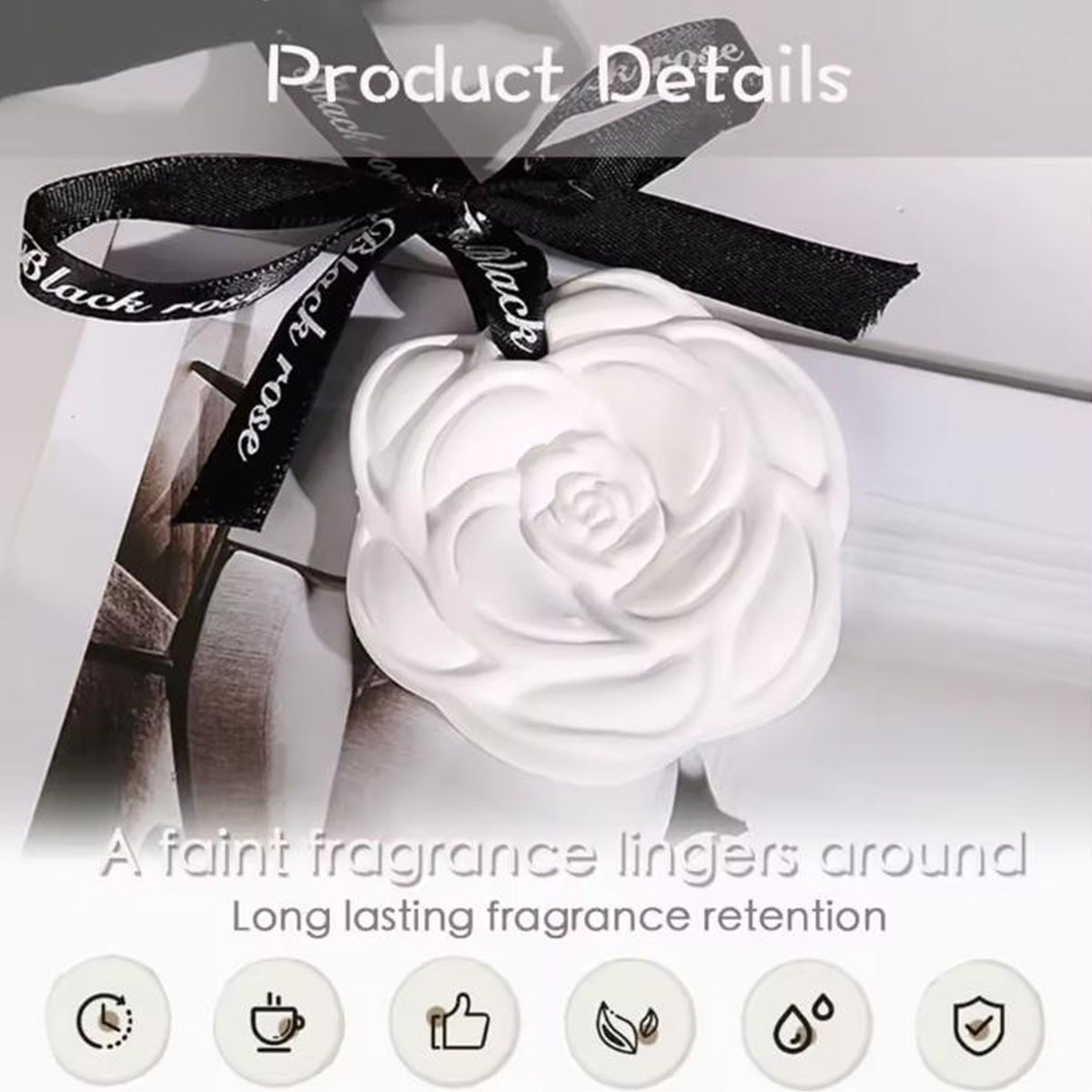 1/3/5/8/10PCS Camellia Gypsum  - đánh giá và giá Home Fragrance Best