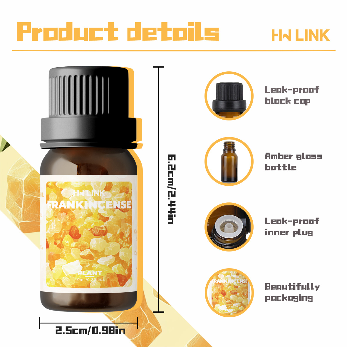 Frankincense Essential Oil 10m - đánh giá và giá Home Fragrance Gift